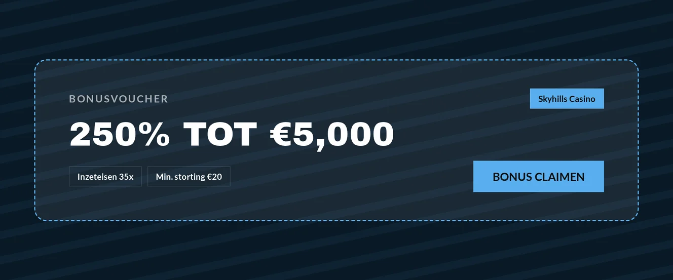 Claim de welkomstbonus